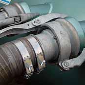 Quick-action hose couplings